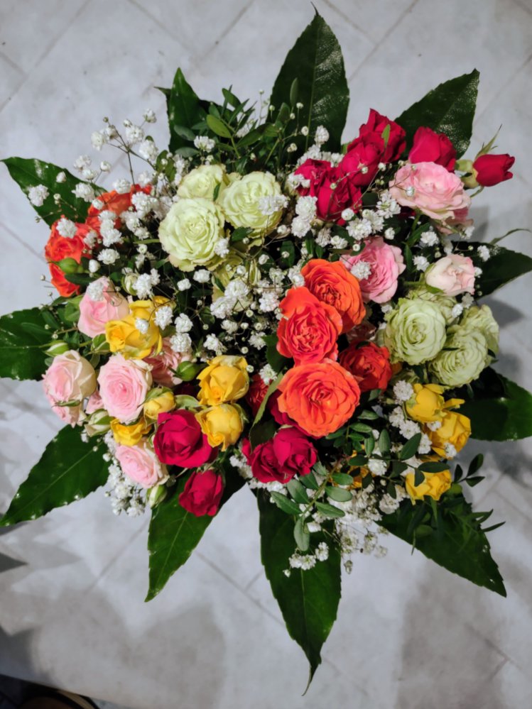 Foto bouquet roselline